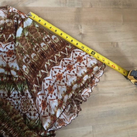 AGB Blouse v-neck 3/4 length sleeve XL 100% polyester - Picture 7 of 11